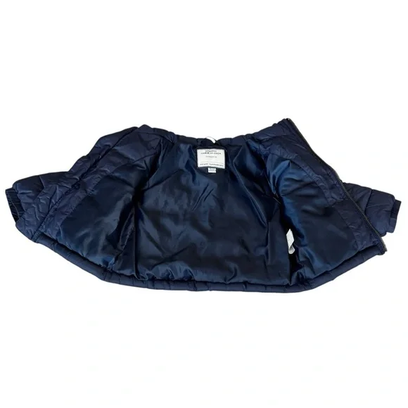Janie and Jack Navy Blue Toddler Puffer Jacket Size 12-18 Months - Picture 3 of 12